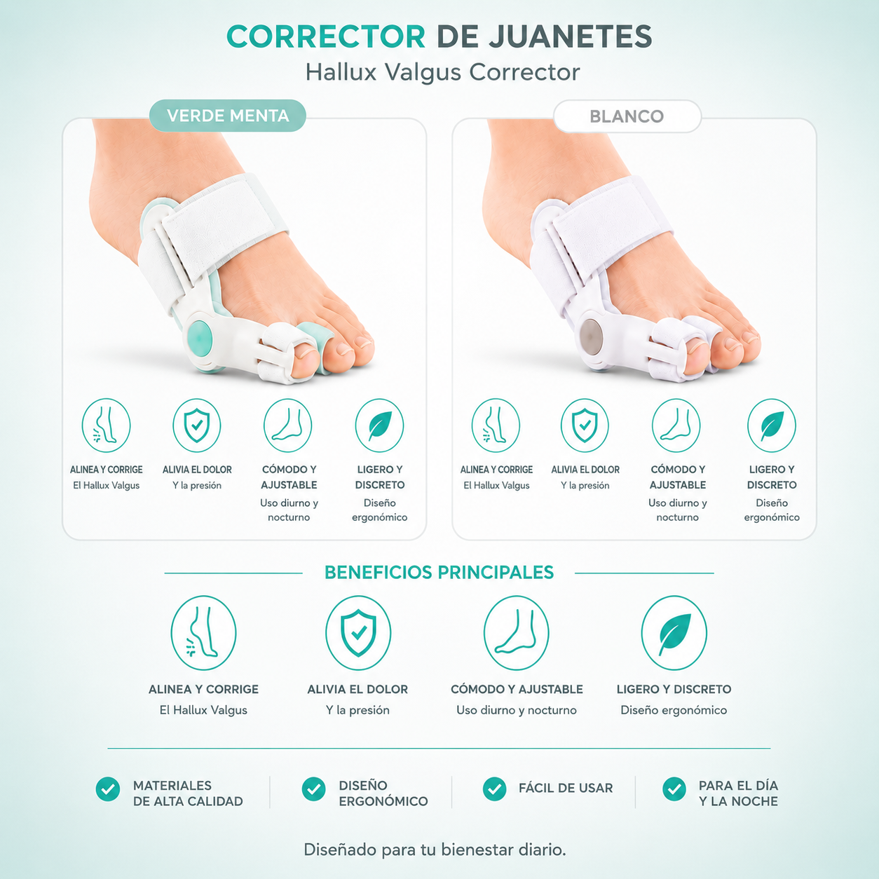 Juanex® | Corrector de Juanetes | ¡PRECIO ESPECIAL 50% OFF!