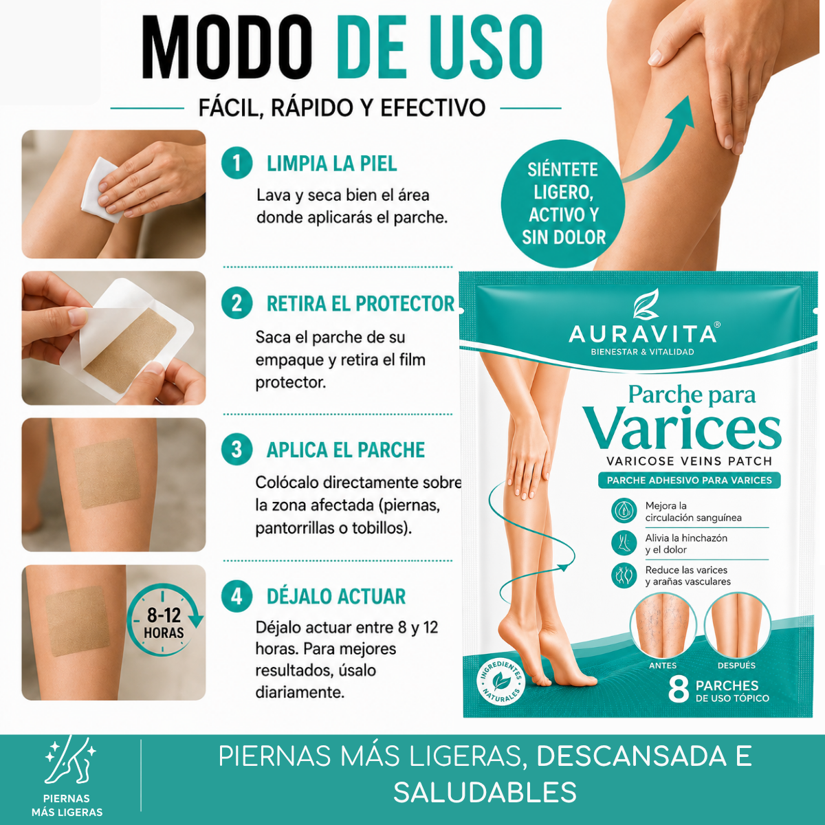 Varinex® | Tratamiento de Varices | ¡PRECIO ESPECIAL 50% OFF!