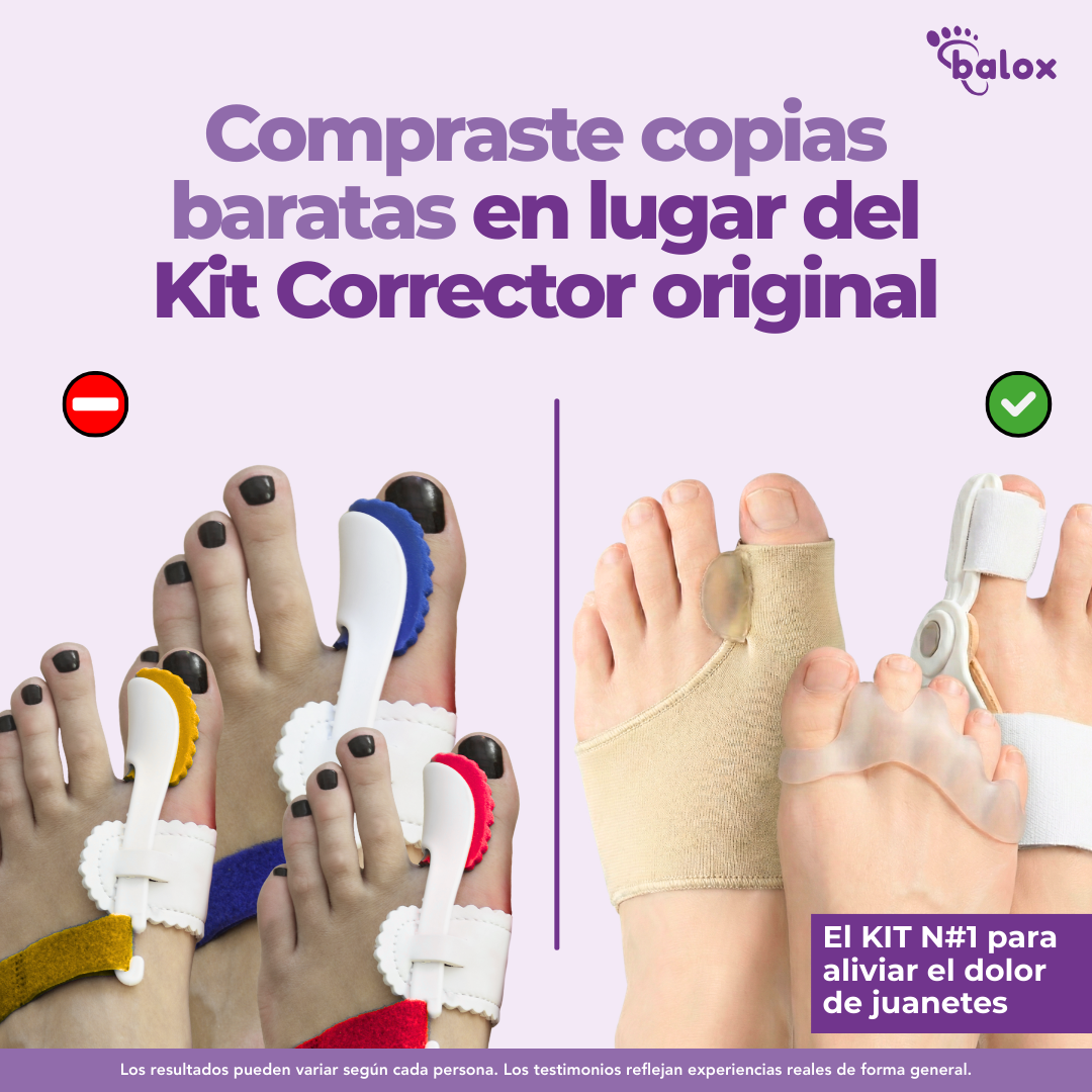 KIT ANTI BUNION ORTOPEDICO