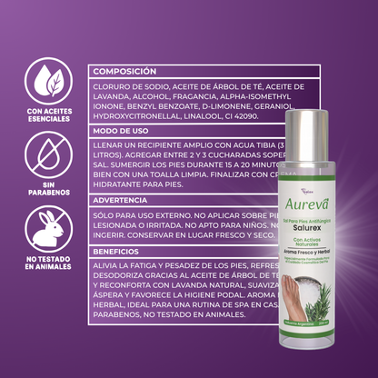 ODORCLEAN - SPRAY PARA OLOR DE ZAPATOS Y PIES - AUREVA 125ml