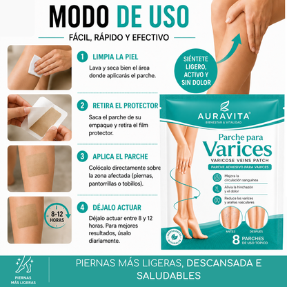 Varinex® | Tratamiento de Varices | ¡PRECIO ESPECIAL 50% OFF!