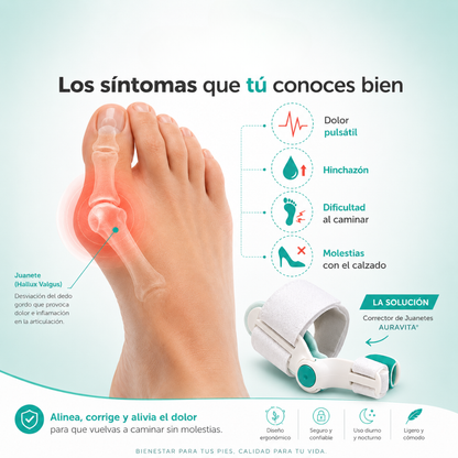 Juanex® | Corrector de Juanetes | ¡PRECIO ESPECIAL 50% OFF!