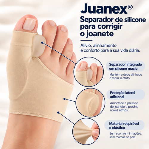Juanex® 2.0 | Corrector de Juanetes Confort | ¡PRECIO ESPECIAL 50% OFF!